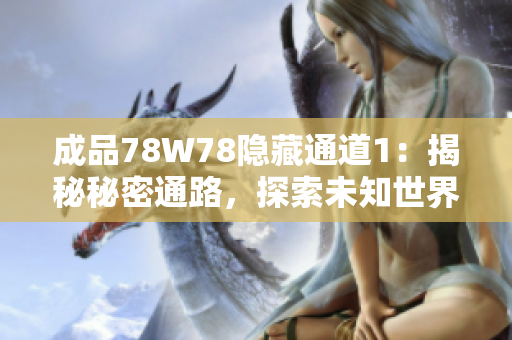 成品78W78隱藏通道1：揭秘秘密通路，探索未知世界