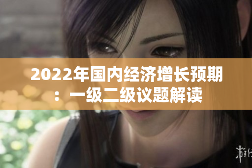 2022年國(guó)內(nèi)經(jīng)濟(jì)增長(zhǎng)預(yù)期：一級(jí)二級(jí)議題解讀