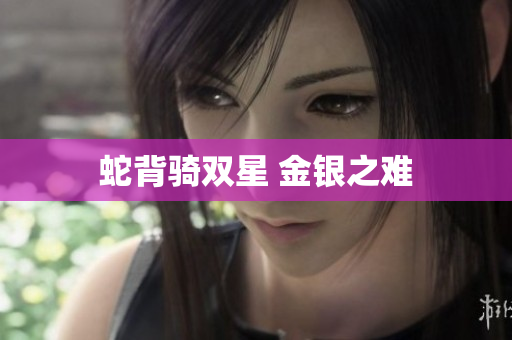 蛇背騎雙星 金銀之難