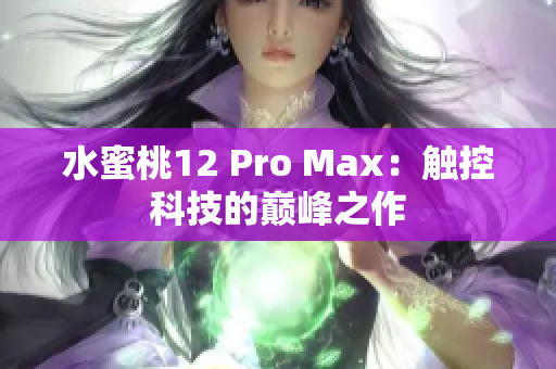 水蜜桃12 Pro Max：觸控科技的巔峰之作