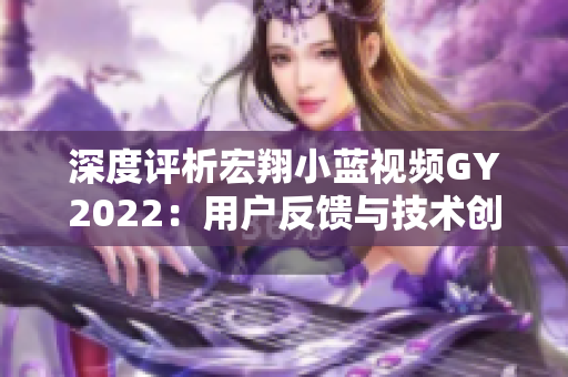深度評析宏翔小藍(lán)視頻GY2022：用戶反饋與技術(shù)創(chuàng)新的完美結(jié)合