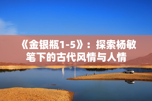 《金銀瓶1-5》：探索楊敏筆下的古代風情與人情
