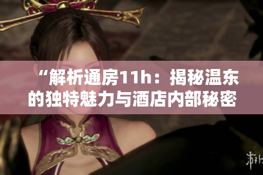 “解析通房11h：揭秘溫東的獨(dú)特魅力與酒店內(nèi)部秘密”