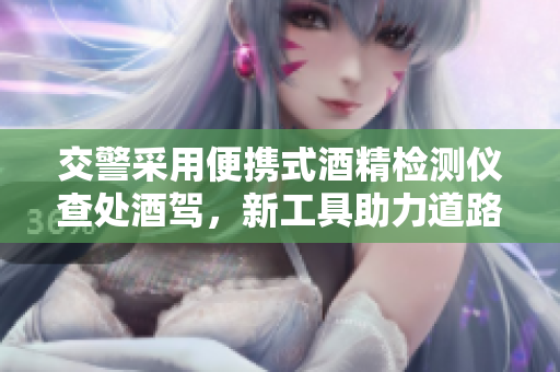 交警采用便攜式酒精檢測儀查處酒駕，新工具助力道路安全