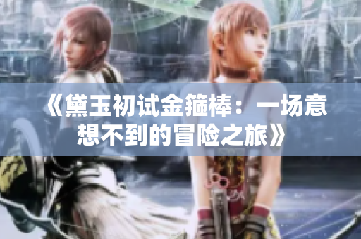 《黛玉初試金箍棒：一場意想不到的冒險之旅》