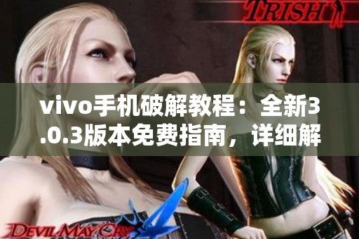 vivo手機破解教程：全新3.0.3版本免費指南，詳細(xì)解鎖步驟盡在此！