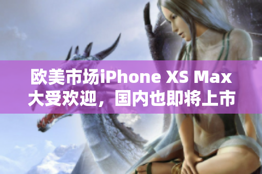 歐美市場(chǎng)iPhone XS Max大受歡迎,國(guó)內(nèi)也即將上市 歐美市場(chǎng)iPhone XS Max大受歡迎,國(guó)內(nèi)也即將上市