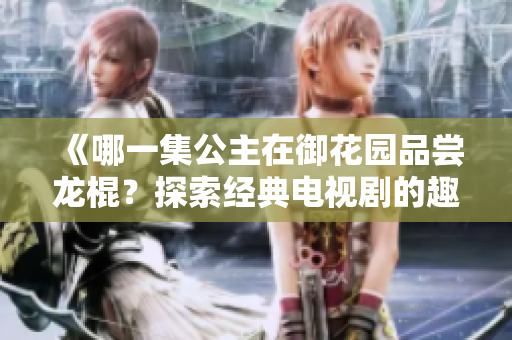 《哪一集公主在御花園品嘗龍棍？探索經(jīng)典電視劇的趣味情節(jié)》