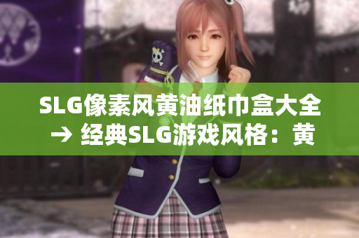 SLG像素風(fēng)黃油紙巾盒大全 → 經(jīng)典SLG游戲風(fēng)格：黃油紙巾盒設(shè)計集