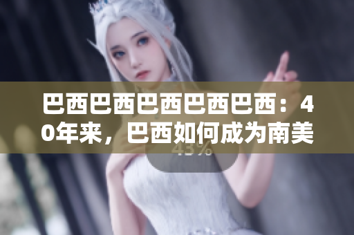巴西巴西巴西巴西巴西：40年來，巴西如何成為南美經(jīng)濟引擎