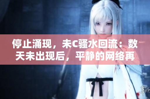 停止涌現(xiàn)，未C騷水回流：數(shù)天未出現(xiàn)后，平靜的網(wǎng)絡再次湍流