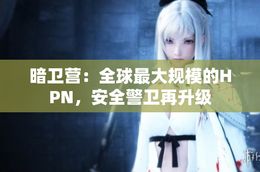 暗衛(wèi)營(yíng)：全球最大規(guī)模的HPN，安全警衛(wèi)再升級(jí)
