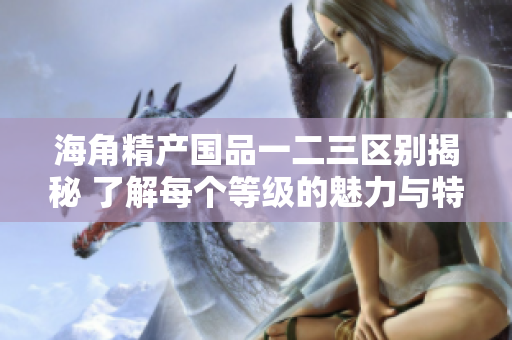 海角精產(chǎn)國品一二三區(qū)別揭秘 了解每個等級的魅力與特點