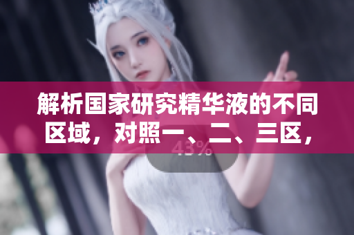 解析國家研究精華液的不同區(qū)域，對照一、二、三區(qū)，重新定義其特性