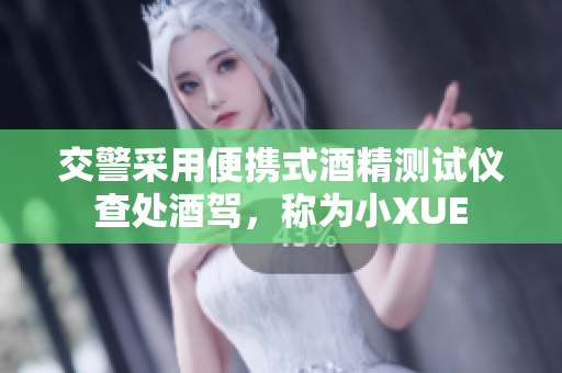 交警采用便攜式酒精測(cè)試儀查處酒駕，稱為小XUE