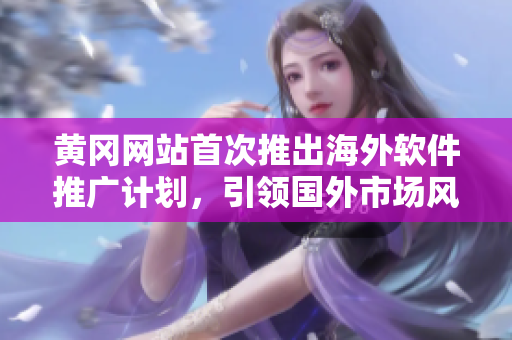 黃岡網(wǎng)站首次推出海外軟件推廣計(jì)劃，引領(lǐng)國外市場(chǎng)風(fēng)潮