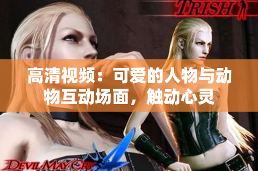 高清視頻：可愛的人物與動物互動場面，觸動心靈