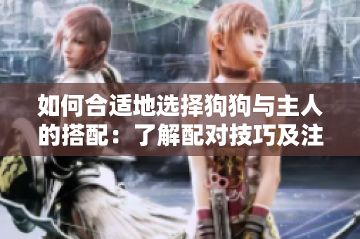 如何合適地選擇狗狗與主人的搭配：了解配對(duì)技巧及注意事項(xiàng)