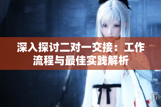 深入探討二對(duì)一交接:工作流程與最佳實(shí)踐解析 深入探討二對(duì)一交接:工作流程與最佳實(shí)踐解析