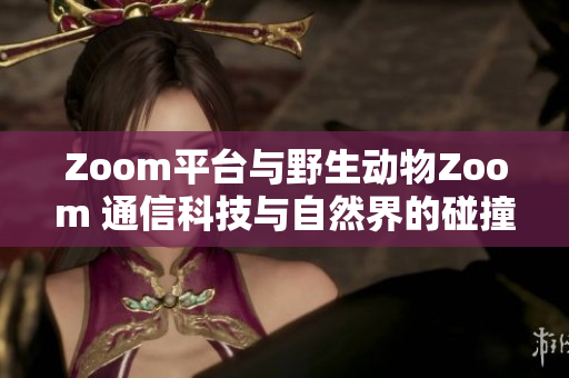 Zoom平臺(tái)與野生動(dòng)物Zoom 通信科技與自然界的碰撞