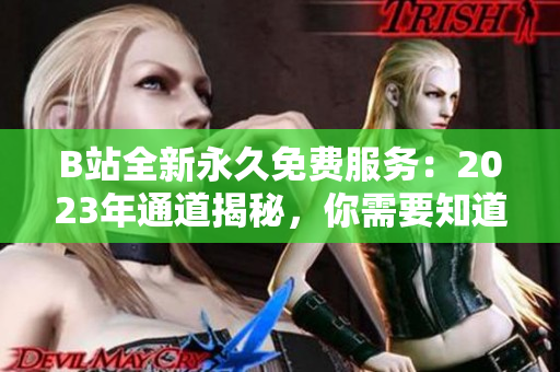 B站全新永久免費(fèi)服務(wù)：2023年通道揭秘，你需要知道的入口在哪里？