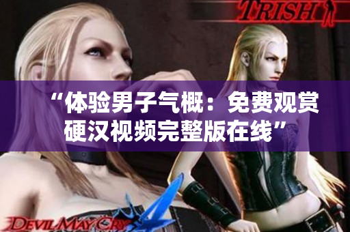 “體驗?zāi)凶託飧牛好赓M觀賞硬漢視頻完整版在線”