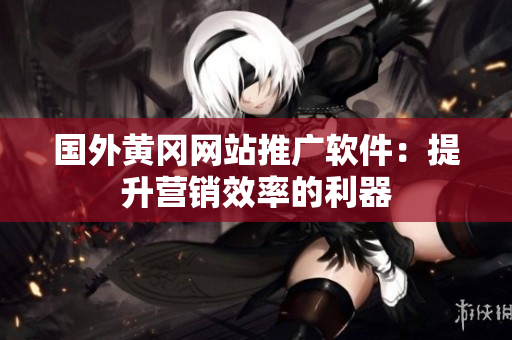 國外黃岡網(wǎng)站推廣軟件：提升營銷效率的利器