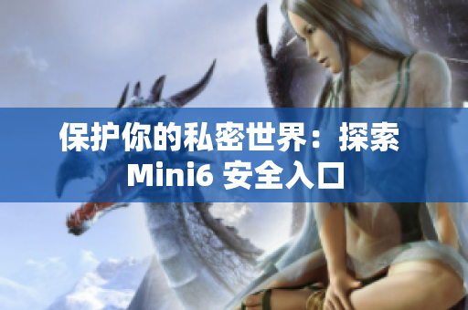 保護(hù)你的私密世界：探索 Mini6 安全入口