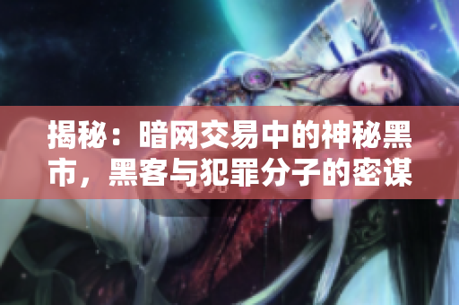 揭秘：暗網交易中的神秘黑市，黑客與犯罪分子的密謀與交易
