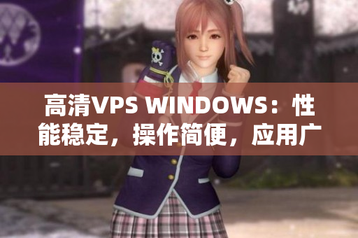 高清VPS WINDOWS：性能穩(wěn)定，操作簡便，應用廣泛
