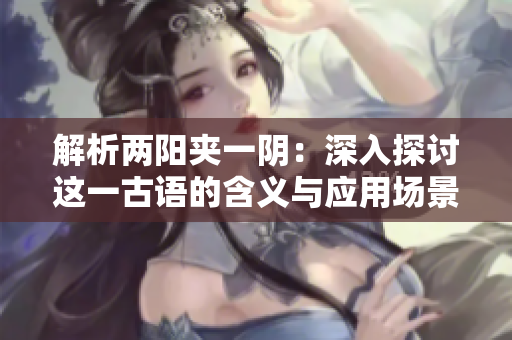 解析兩陽(yáng)夾一陰：深入探討這一古語(yǔ)的含義與應(yīng)用場(chǎng)景