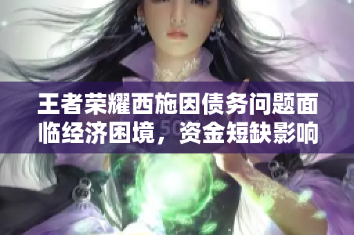 王者榮耀西施因債務(wù)問題面臨經(jīng)濟(jì)困境，資金短缺影響游戲生涯