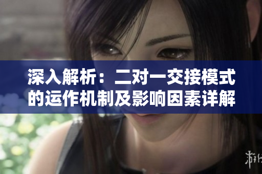 深入解析：二對一交接模式的運作機制及影響因素詳解
