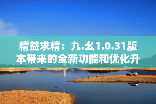 精益求精：九.幺1.0.31版本帶來(lái)的全新功能和優(yōu)化升級(jí)
