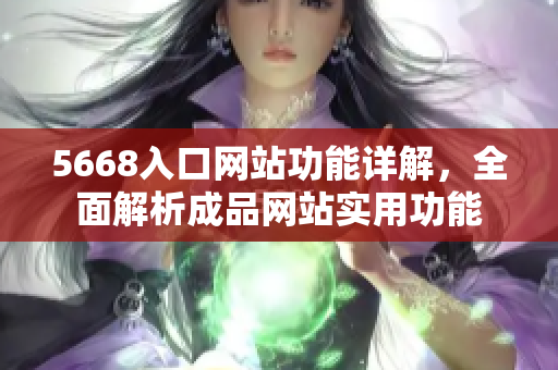 5668入口網(wǎng)站功能詳解，全面解析成品網(wǎng)站實(shí)用功能