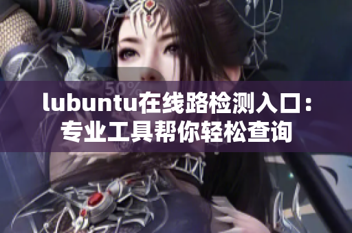 lubuntu在線路檢測入口：專業(yè)工具幫你輕松查詢