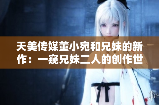 天美傳媒董小宛和兄妹的新作：一窺兄妹二人的創(chuàng)作世界