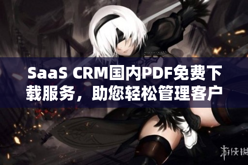 SaaS CRM國內(nèi)PDF免費下載服務(wù)，助您輕松管理客戶關(guān)系 - 快速、高效、方便