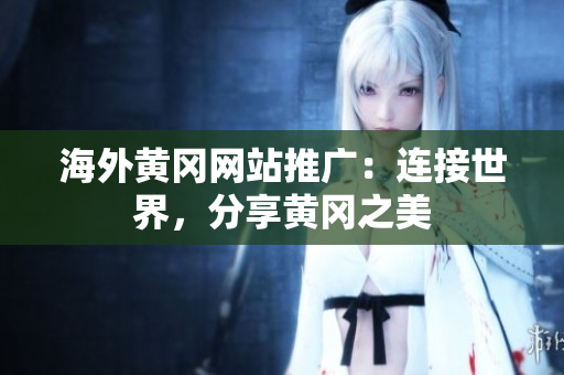 海外黃岡網(wǎng)站推廣：連接世界，分享黃岡之美