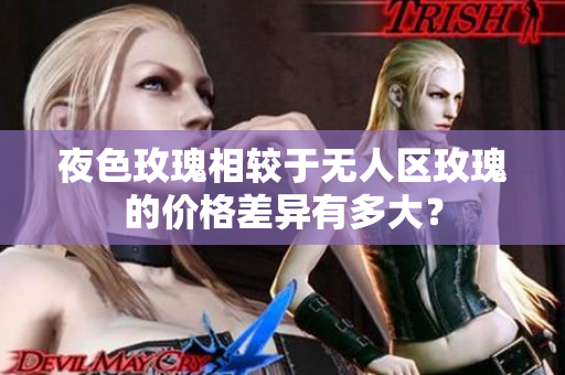 夜色玫瑰相較于無人區(qū)玫瑰的價格差異有多大？