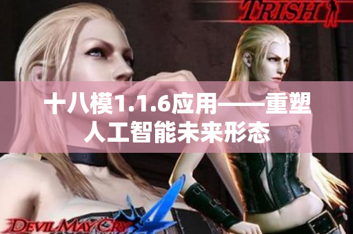 十八模1.1.6應(yīng)用——重塑人工智能未來形態(tài)