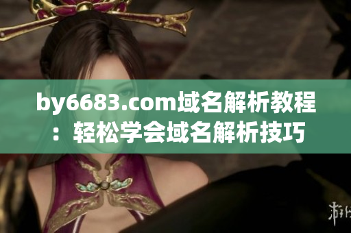 by6683.com域名解析教程：輕松學會域名解析技巧