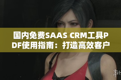 國內(nèi)免費(fèi)SAAS CRM工具PDF使用指南：打造高效客戶關(guān)系管理