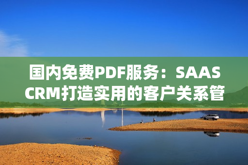 國內(nèi)免費(fèi)PDF服務(wù)：SAASCRM打造實(shí)用的客戶關(guān)系管理系統(tǒng)