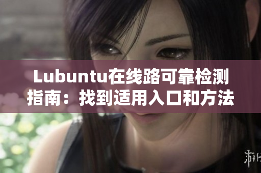 Lubuntu在線路可靠檢測指南：找到適用入口和方法