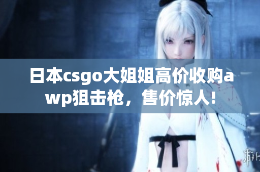 日本csgo大姐姐高價(jià)收購awp狙擊槍，售價(jià)驚人!