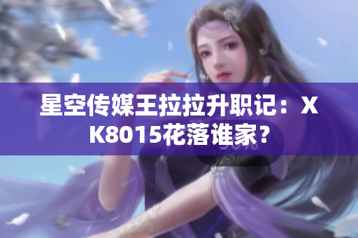 星空傳媒王拉拉升職記：XK8015花落誰家？