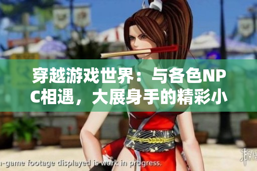 穿越游戲世界：與各色NPC相遇，大展身手的精彩小說