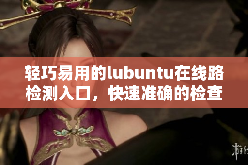 輕巧易用的lubuntu在線路檢測(cè)入口，快速準(zhǔn)確的檢查服務(wù)