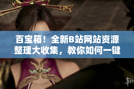 百寶箱！全新B站網(wǎng)站資源整理大收集，教你如何一鍵下載，快速暢享！